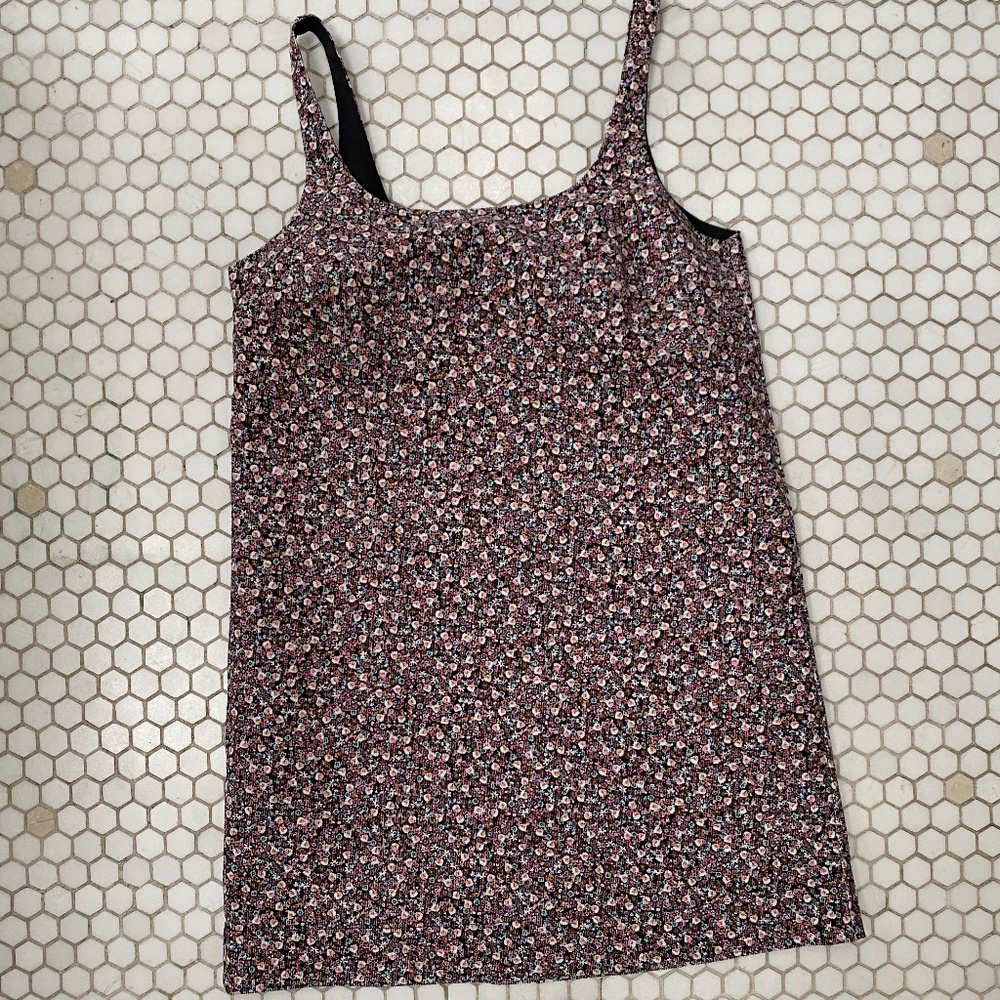 Sweet 90s Floral Style H&M Shift Dress